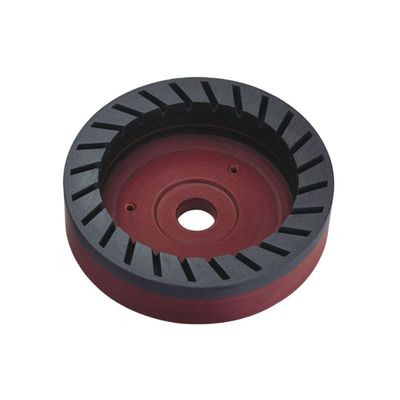 D150mm چرخ رزین دندان دار داخلی شکل کاسه چرخ تراش الماس مستمر برای ماشین برش شیشه ای