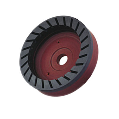 D150mm چرخ رزین دندان دار داخلی شکل کاسه چرخ تراش الماس مستمر برای ماشین برش شیشه ای