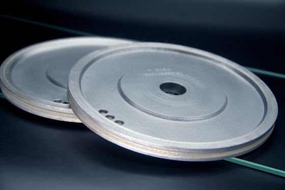 150mm شیشه تخت V شکل الماس چرخ آسیاب برای ماشین لبه
