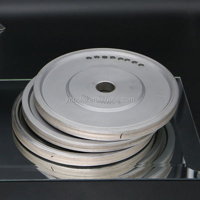 شکل V D175 * 4MM چرخ تراش الماس برای پولیش سریع لبه شیشه ای