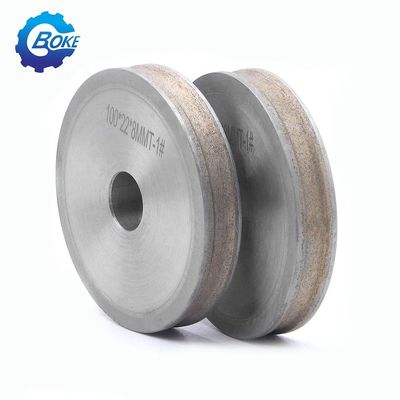 بوک عمده فروشی 150mm 6in الماس شکل V آسیاب فلک الماس شیشه چرخ بیول