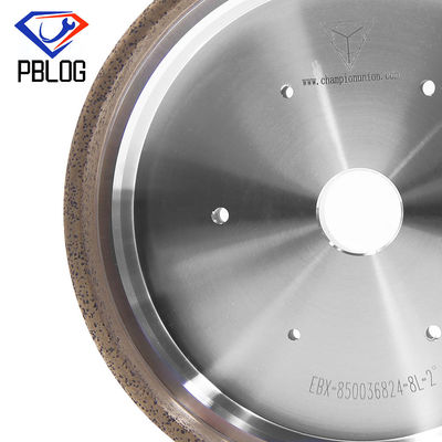 PBLOG 5 * 12MM پولیش شیشه ای الماس تراش چرخ شکل پولیش ماشین لبه منحنی