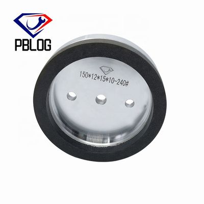 PLOG حاشیه سازی و چامفرینگ شیشه چرخ رزین سیاه برای ماشین دو طرفه دو طرفه