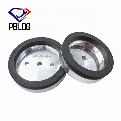 PLOG حاشیه سازی و چامفرینگ شیشه چرخ رزین سیاه برای ماشین دو طرفه دو طرفه