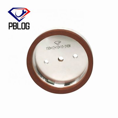 PBLOG مواد با کیفیت بالا شیشه سنگ مرمر صفحه سنگ خرد کردن چامفرینگ رزین قرمز چرخ الماس