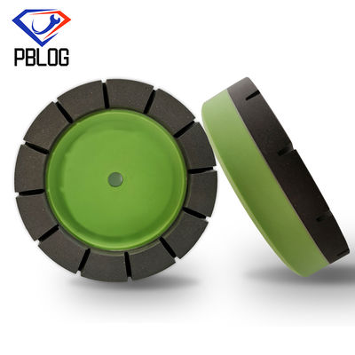 PBLOG سفارشی چرخ رزین 150mm چرخ آسیاب هواپیما پولیش سفارشی OEM