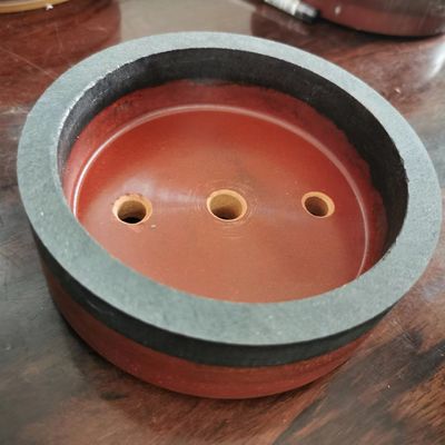 عمده فروشی شیشه ماشین لبه راست چرخ های رزین شکل قوری لاستیک