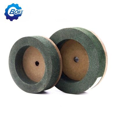 عملکرد خوب شکل جام سبز 150mm Bk چرخ پولیش برای ماشین لبه