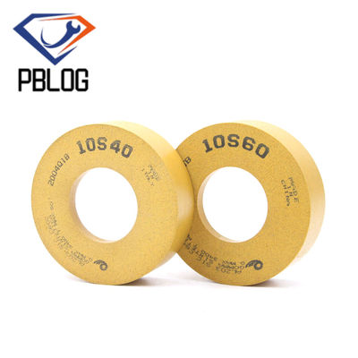 ابزار پردازش لبه شیشه ای سرامیکی لاستیک لاستیک چرخ پولیش با خاکستری قرمز 40-80