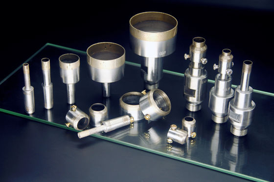 اوليه و 100 درصد جديد شیشه الماس سوراخ با countersinks قیمت کارخانه سفارشی ساخته شده