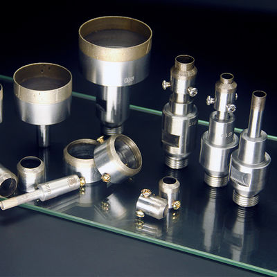 اوليه و 100 درصد جديد شیشه الماس سوراخ با countersinks قیمت کارخانه سفارشی ساخته شده