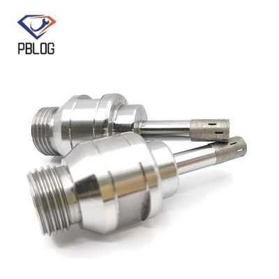 150mm طول کار سوراخ حفاری سوراخ الماس دید حفاری بیت برای سنگ مرمر شیشه ای