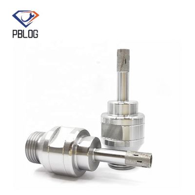 150mm طول کار سوراخ حفاری سوراخ الماس دید حفاری بیت برای سنگ مرمر شیشه ای