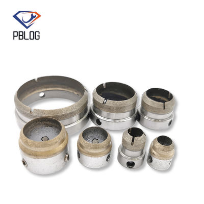 PBLOG الماس حفاری چیمفرینگ پوشش شیشه ابزار سخت افزاری سوراخ چیمفرینگ مجموعه