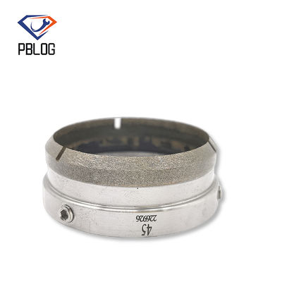 PBLOG الماس حفاری چیمفرینگ پوشش شیشه ابزار سخت افزاری سوراخ چیمفرینگ مجموعه