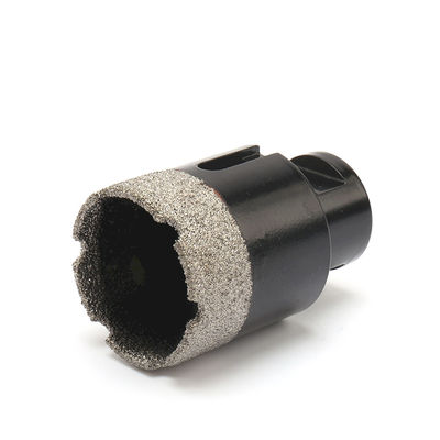 M14 6-125mmm سوراخ الماس خلاء بریز شده، سوراخ سوراخ هسته ای را برای حفاری خشک پورسلین مرمر می بیند