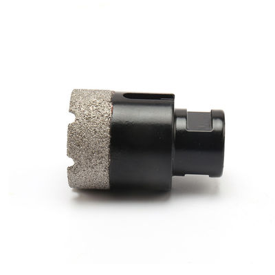 M14 6-125mmm سوراخ الماس خلاء بریز شده، سوراخ سوراخ هسته ای را برای حفاری خشک پورسلین مرمر می بیند