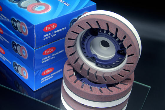دستگاه Beveling Slate Resin Grinding wheel شیشه الماس شکل کاسه