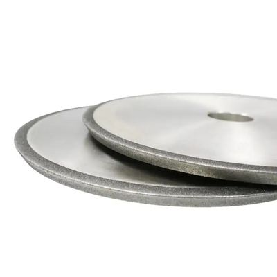 چرخ سنگ زنی فولادی تخت M2 با اشکال مختلف نقره ای