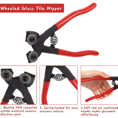 کیت برش شیشه ای موزائیک ابزار OEM Electrician Tool 8 عددی