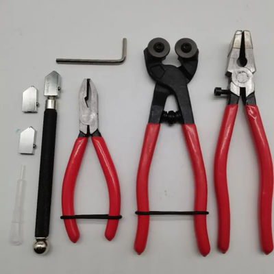 کیت برش شیشه ای موزائیک ابزار OEM Electrician Tool 8 عددی