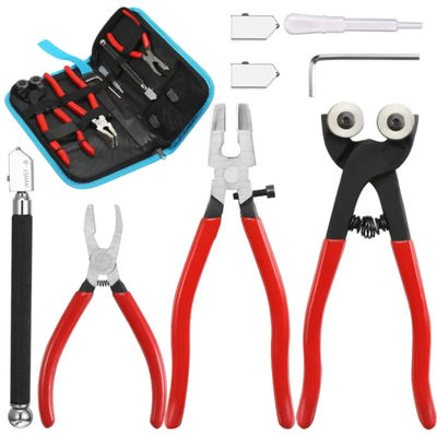 کیت برش شیشه ای موزائیک ابزار OEM Electrician Tool 8 عددی