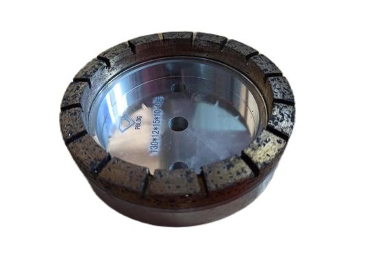 8*8mm اندازه لایه کاری چرخ پولیش الماس برای شیش تراش