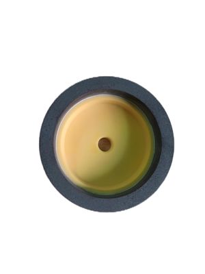 چرخ پیاله پلاستیکی پلت فرم رزین چرخ آسیاب 130mm 240# شیشه نازک آسیاب استاندارد دو لبه ماشین