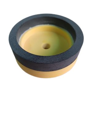 چرخ پیاله پلاستیکی پلت فرم رزین چرخ آسیاب 130mm 240# شیشه نازک آسیاب استاندارد دو لبه ماشین