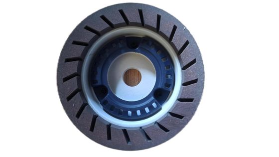 سیاه سبز رزین جام چرخ آسیاب روشنایی بالا 150mm محافظ شیشه نازک