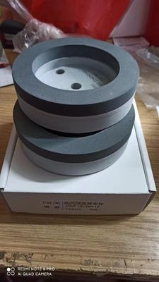چرخ پولیش رزین / چرخ خرد کننده رزین 150mm سفید قهوه ای 120-240 Grit برای ماشین دو لبه