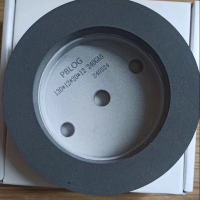 چرخ پولیش رزین / چرخ خرد کننده رزین 150mm سفید قهوه ای 120-240 Grit برای ماشین دو لبه