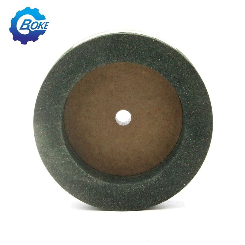 عملکرد خوب شکل جام سبز 150mm Bk چرخ پولیش برای ماشین لبه