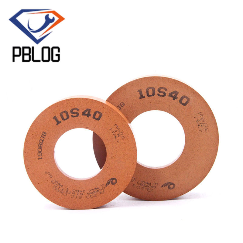 ابزار پردازش لبه شیشه ای سرامیکی لاستیک لاستیک چرخ پولیش با خاکستری قرمز 40-80