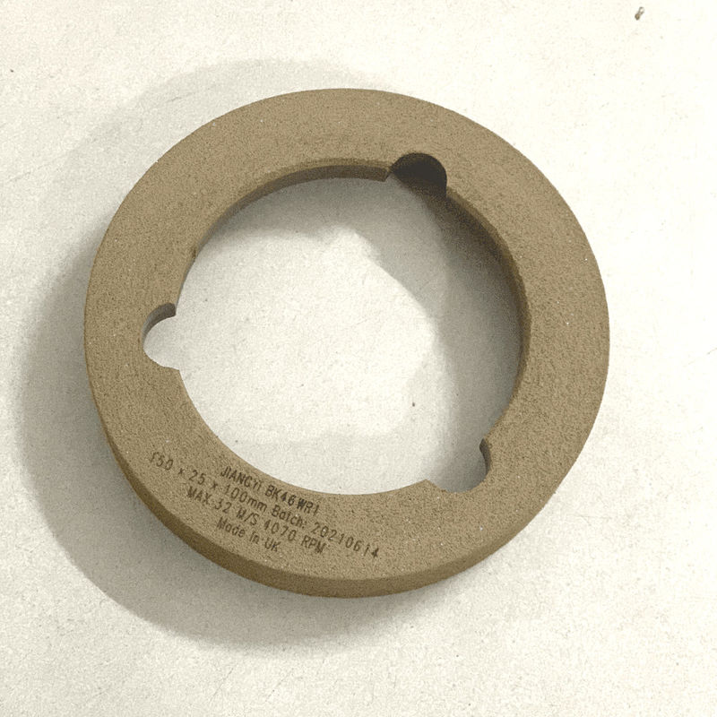 BK46 BK60 چرخ پولیش پروفایل ابزار پردازش شیشه 150x25x100mm برای ماشین لبه دار ماشین پیس