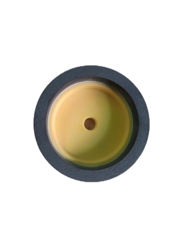 چرخ پیاله پلاستیکی پلت فرم رزین چرخ آسیاب 130mm 240# شیشه نازک آسیاب استاندارد دو لبه ماشین