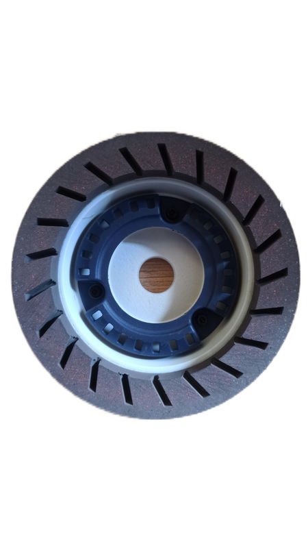 120# - 240# سفید قهوه ای سختی بالا دوام چرخ رزین 12mm سوراخ داخلی کمتر از 2800RPM