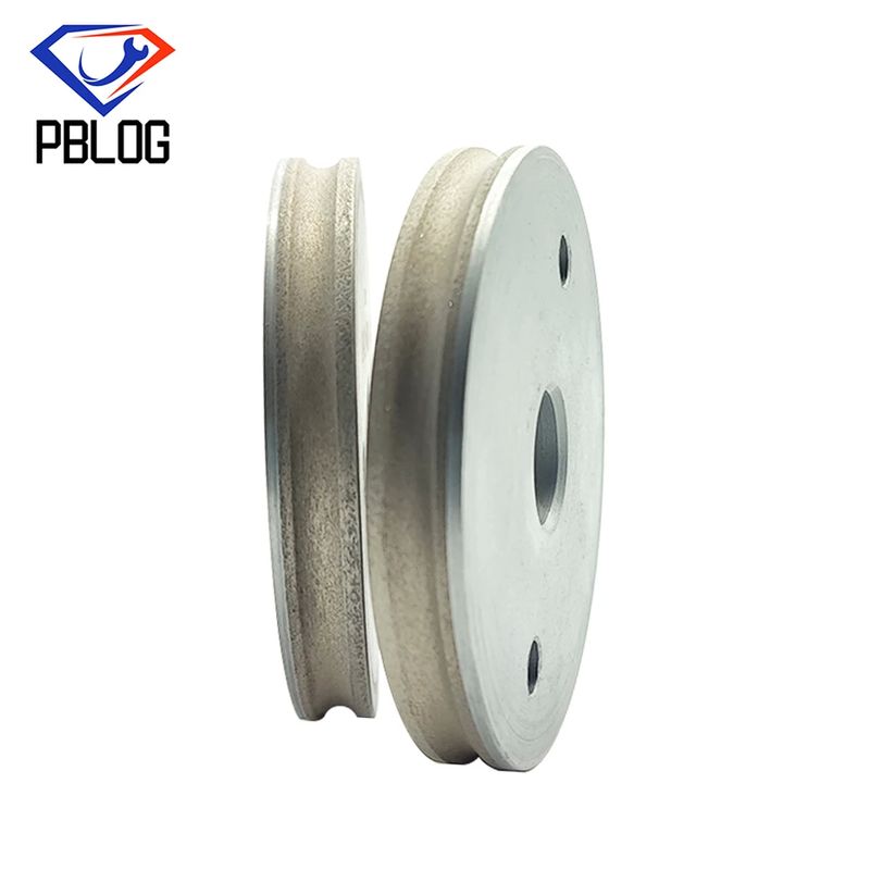 240 سنگ شکن الماس خاکستری با لبه گرد و سوراخ 12/22/30mm Arbor